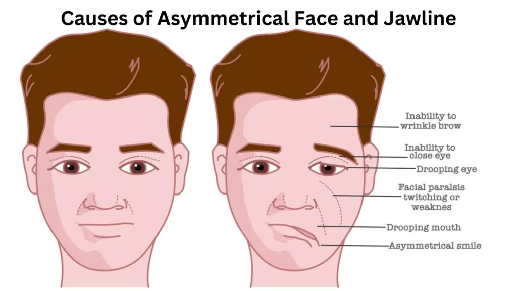 Causes of Asymmetrical Face and Jawline