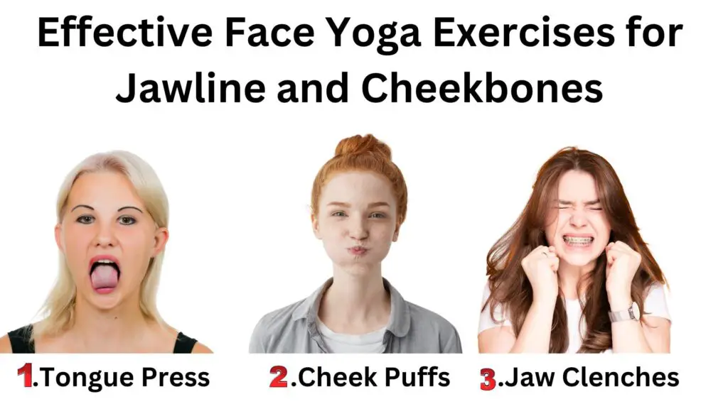 Face Yoga Exercises for Jawline and Cheekbones