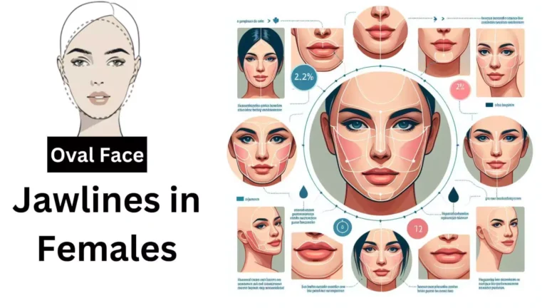Oval Face Jawlines in Females