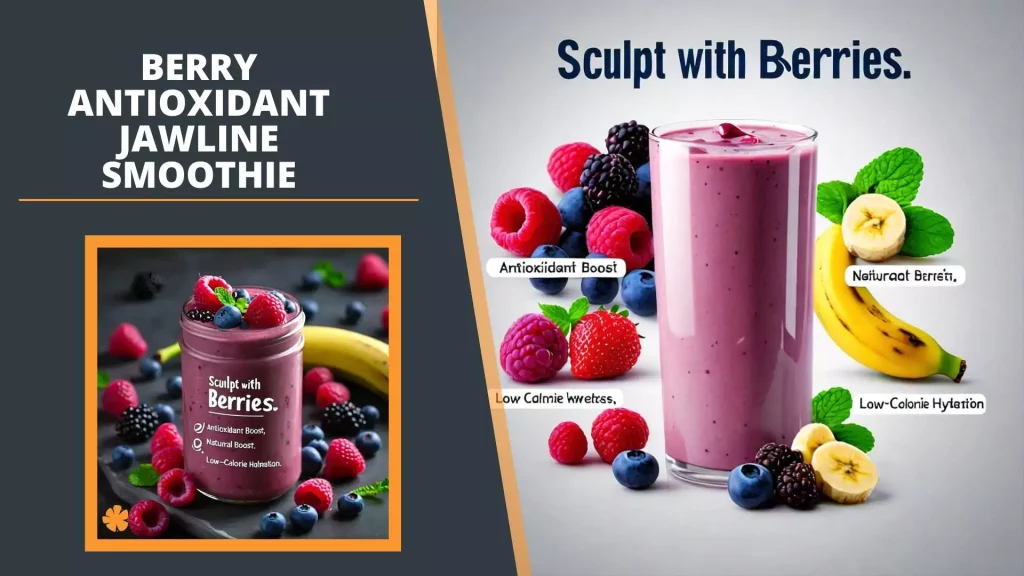 Berry Antioxidant Jawline Smoothie