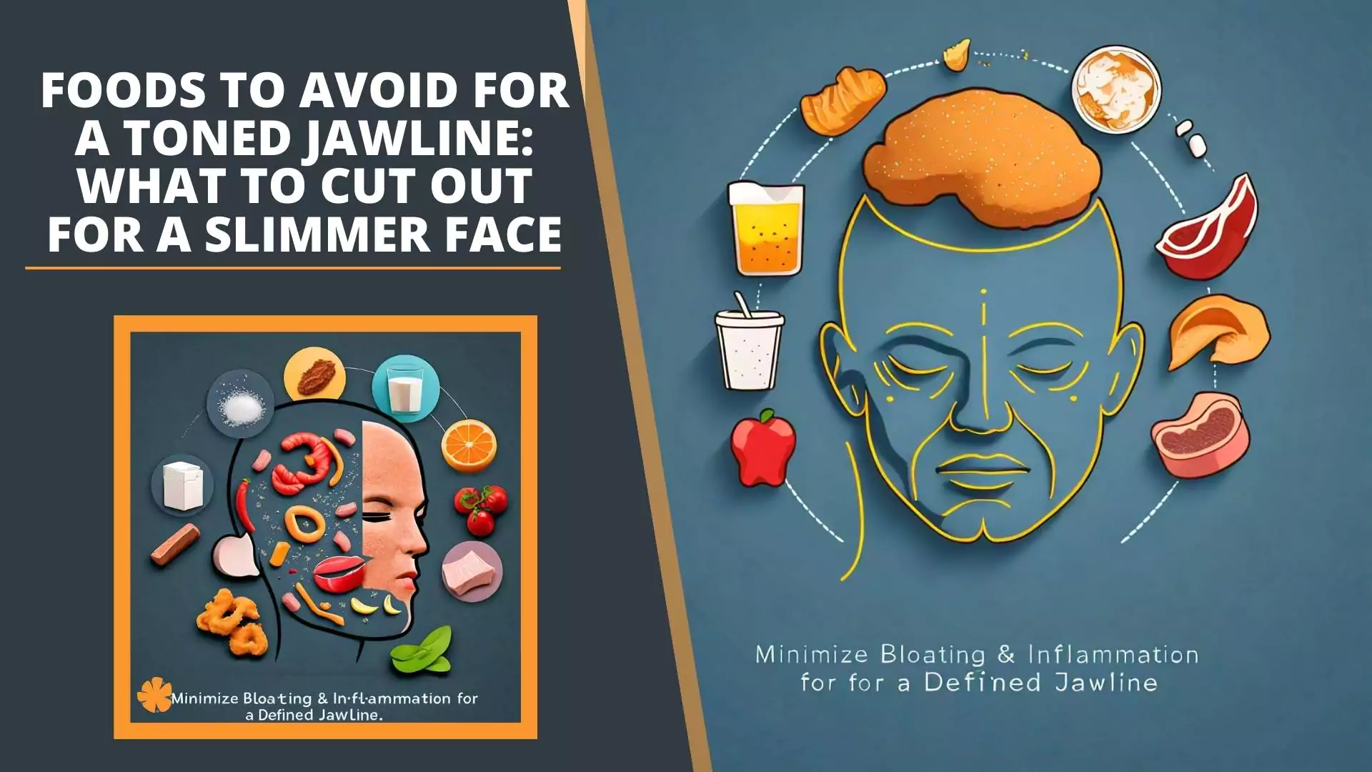 Foods to Avoid for a Toned Jawline What to Cut Out for a Slimmer Face