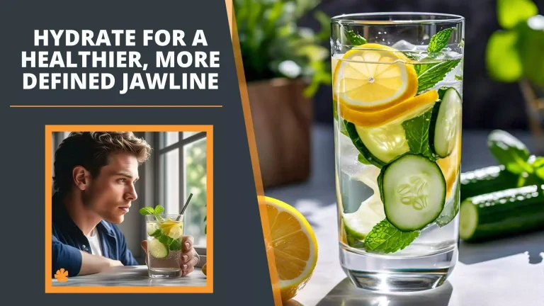 Hydrate for a Healthier, More Defined Jawline