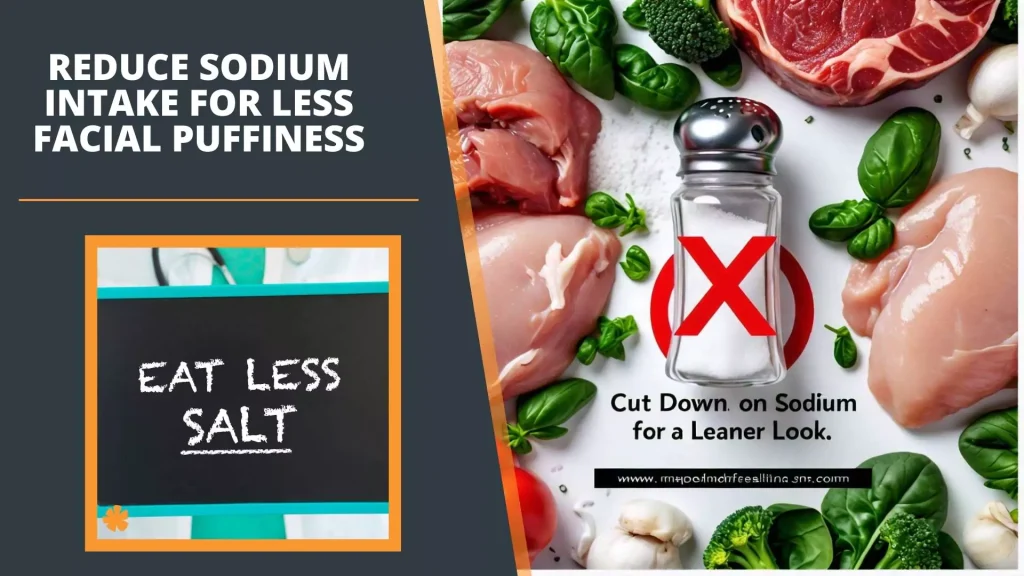 Reduce Sodium Intake for Less Facial Puffiness